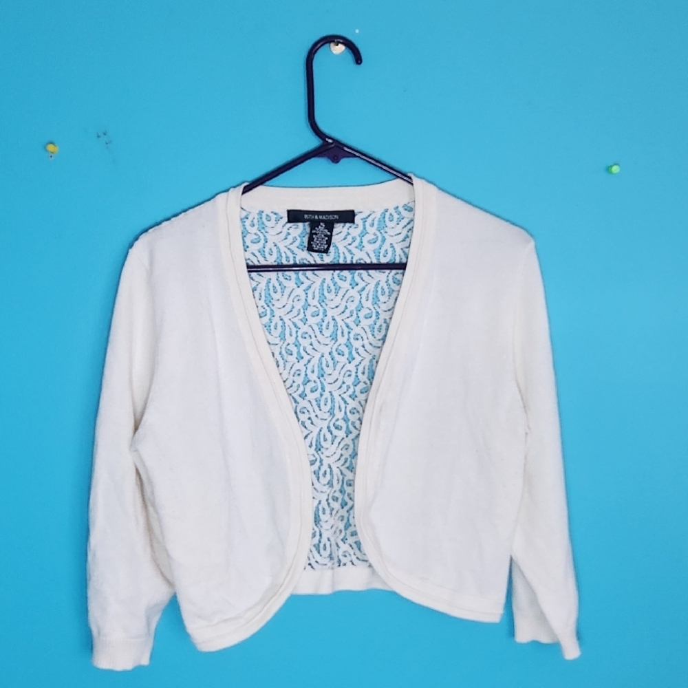 Elegant White Women's Sweater